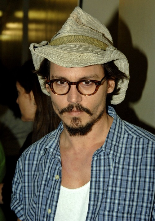 Behind the Scenes: Johnny Depp, 17 years ago, on April 2, 2005, moments before going on stage to fea