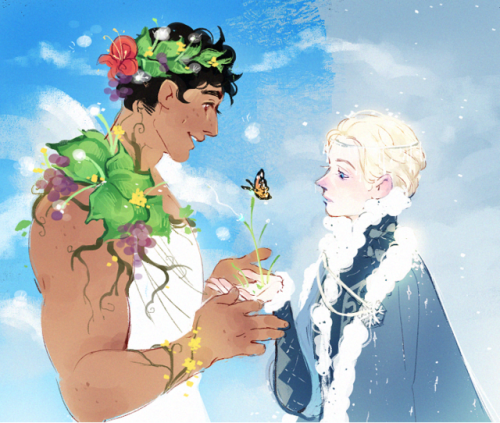 hawberries:the prince of summer and the prince of winter, and spring where they meet