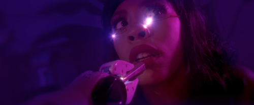 fluoresensitive: i’m obsessed with this music video!! ( rico nasty - roof )