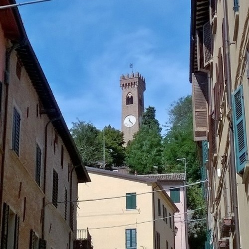 Tower.. #santarcangelo #tower #clock #cento storico #Italia #historical #italy