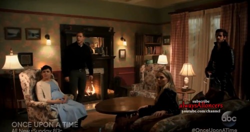 emma-and-killian:Hook and Charming standing next to their true loves. Seriously, this scene alone co