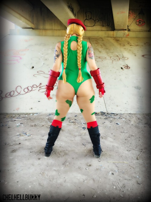 chelbunny:  Cammy cosplay done!! Kicking porn pictures
