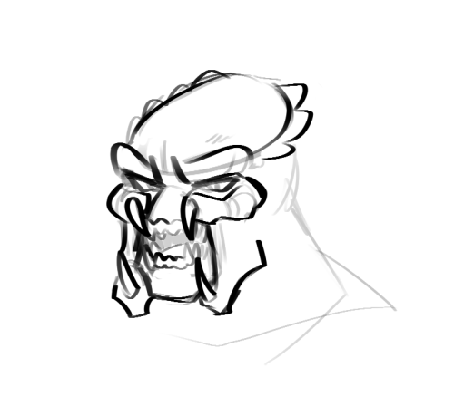 Out Of Genuine Curiosity, What's Your Process For Drawing Yautja Faces? It's Been Like, Over A Year Since