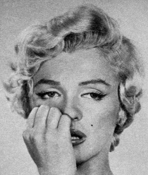 marilyn-monroe-collection:  Marilyn Monroe photographer by Philippe Halsman in 1954.