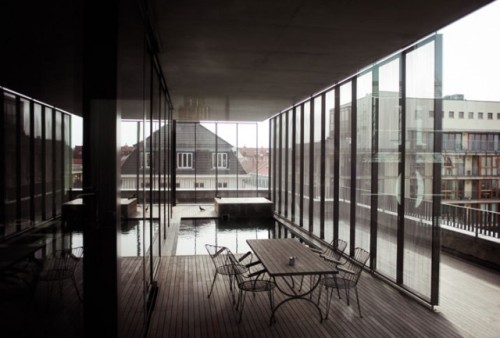 cjwho: Art meets ARTchitecture In The Concete Penthouse Of Christian And Karen Boros | Photography: 
