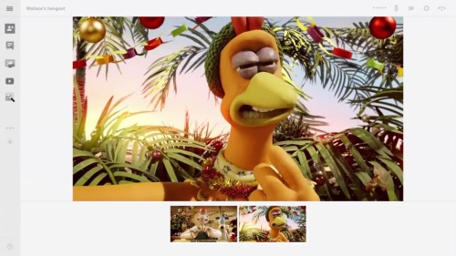 The Ginger Story Features A Google HangOut Encounter Between Aardman Cartoon Characters