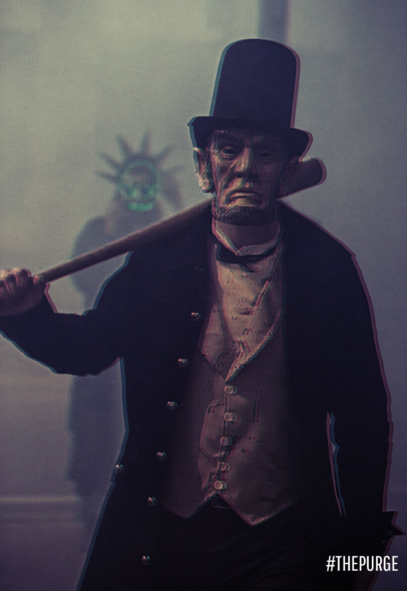 purgemovie:  Let freedom ring. ‪The Purge: Election Year is in theaters this Friday.