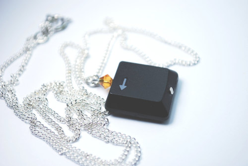 Introducing keyboard necklaces! Pick your letter or Key, I&rsquo;ll make it into a necklace for 