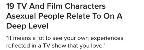 afrodeitys: 19 characters we think are asexual!!!!1!1!! adult photos