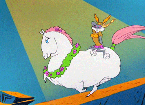 Bugs Bunny - famous bisexual cross-dressing icon in the role of Brunhilde from the 1957 Merrie Melodies animation, What’s Opera, Doc?