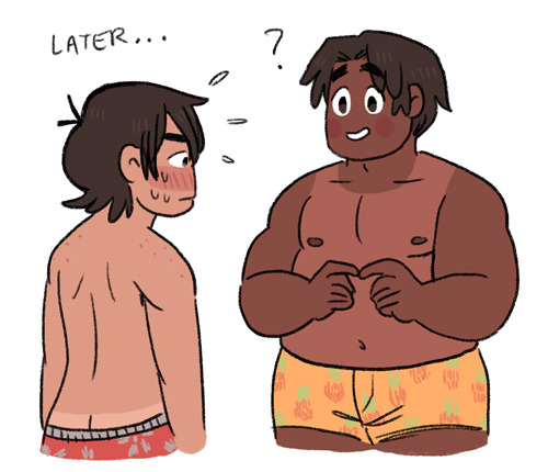 bears-again:Heith Week, Day 6: Colorskeith and hunk after a beach date
