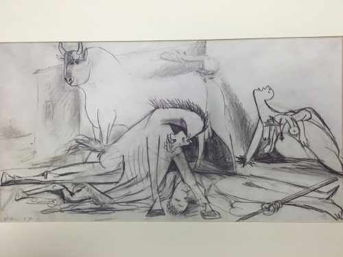 WEIRD FORMAT WEDNESDAY: Pablo Picasso’s Guernica : the 42 preliminary studies on paper reproduced in