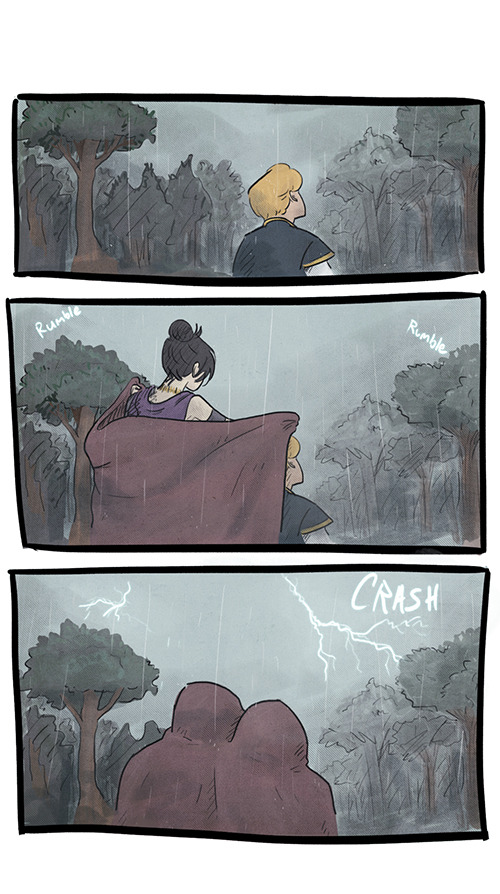 mineoldtimegirl: It’s raining, it’s pouringBut I ain’t complaining‘Cause
