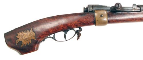 An interesting Type 18 Model 1885 Murata bolt action rifle crafted in the style of a Tanegashima mus