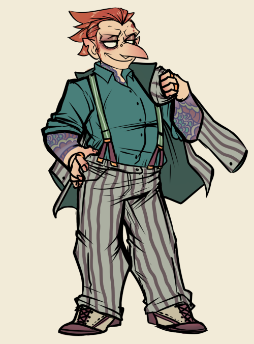The MLA But It's Really Giving Mob Ties...AU.