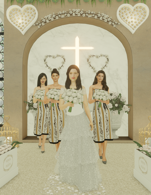 The Wedding Of Paige And Her Bridesmaids!