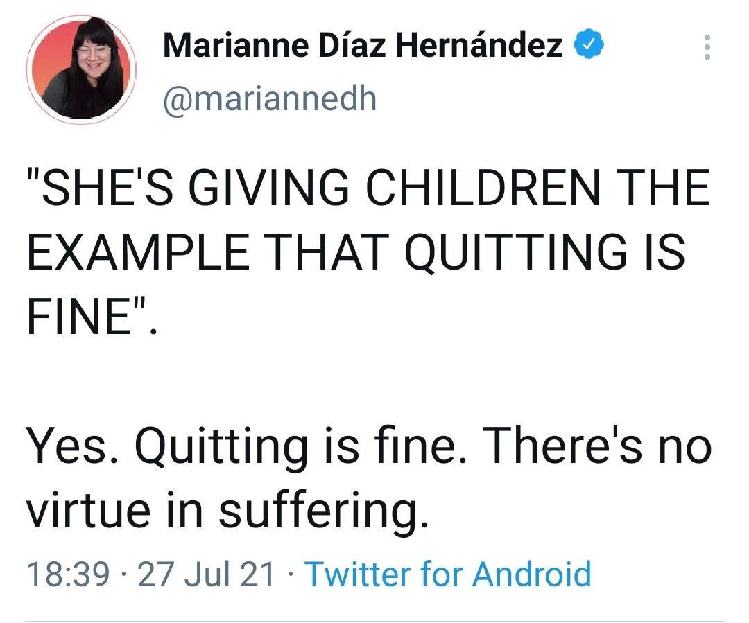 qs-prn:blaqpanther:PREACH!And, she has earned a total of five Olympic medals, four gold and one bronze. To put that into perspective, you have zero gold medals. 