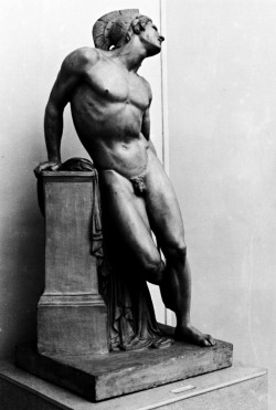 hadrian6:  The Wounded Achilles. 1850.Jean Baptiste Carpeaux. French 1827-1875. plaster.http://hadrian6.tumblr.com