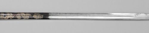 art-of-swords:Pallache Sword with ScabbardDated: 1682Culture: HungarianMedium: etched and partially 