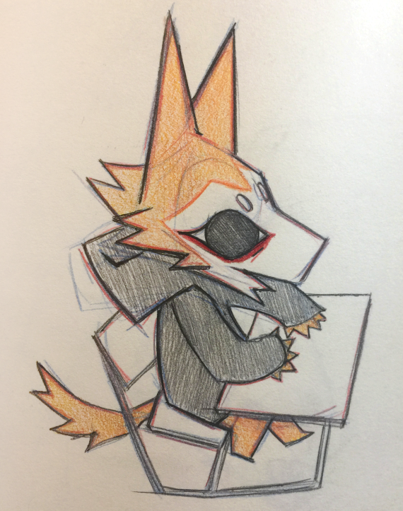 dusty-demon:  I decided to sketch some of my regular activities from the last couple