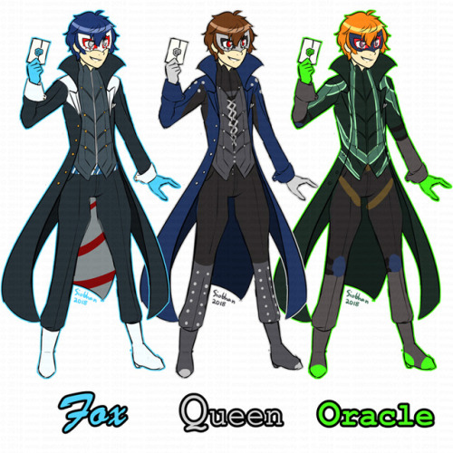 dash-of-creativity:  CAN YOU BELIEVE JOKER’S IN SMASH? BECAUSE I SURE CAN’T.I think it’d be really cool if his alternate colours were based off of his friends, so I drew some mock-ups!! Can’t wait to see what he’ll be like.  Artwork © 2018