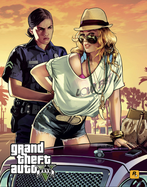 ruckawriter: notpulpcovers: epicwomen: Grand Theft Auto V. Gentlemen, you had my curiosity… b