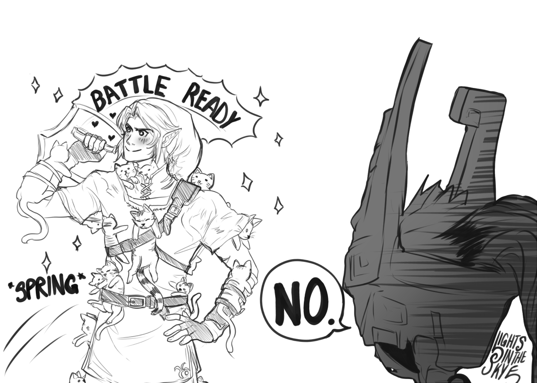 lightsintheskye:  I’m really excited for the HD Remake ok More Zelda Comics Here