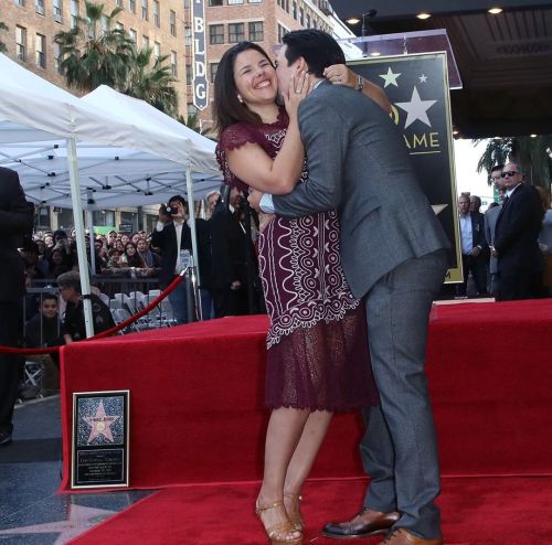 Lin-Manuel Miranda And His Star In The Hollywood Walk Of Fame!!
