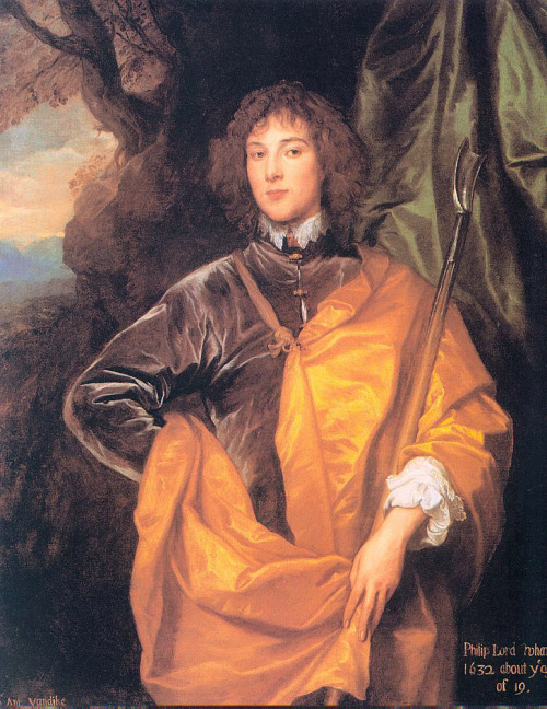 anthony-van-dyck:Philip, Fourth Lord Wharton, 1632, Anthony van DyckMedium: oil,canvas