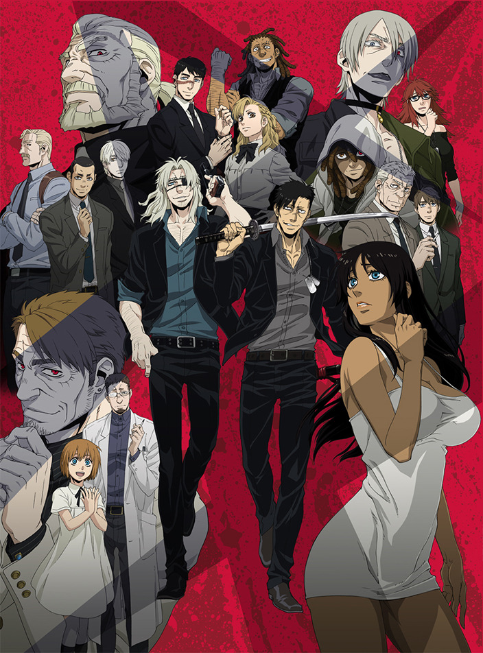 fuckyeahgangsta:The official GANGSTA. website has unveiled the series new key visual.