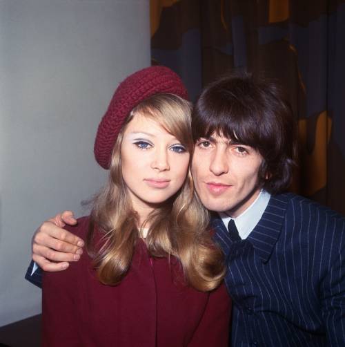 herecomesthedress: pattie boyd’s wedding dress and coat to george harrison in 1966designer: ma