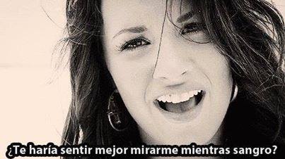 unachicasolamas:  Ya estarías satisfecho al ver como lograste hacerme tanto daño…