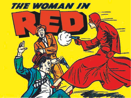 blondebrainpower:The Woman in Red is considered