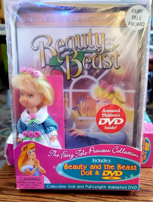 GoodTimes Entertainment Main Princess Movie Dolls Including DVDs
