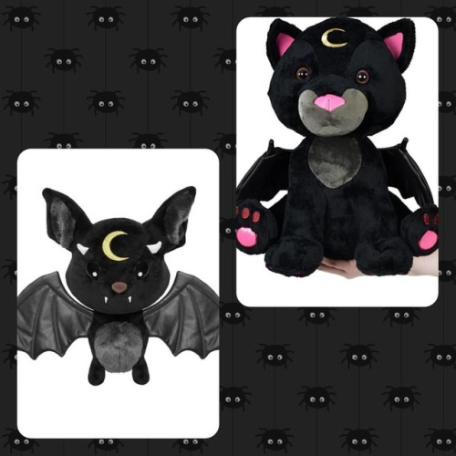 I can&rsquo;t wait to buy/get these cuties! Their names will be: Bat~Stella Cat~Lunabelle ✨ #Boo