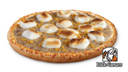 Theonion: Little Caesars Marketing New Marshmallows ’N’ Gravy Pizza Directly