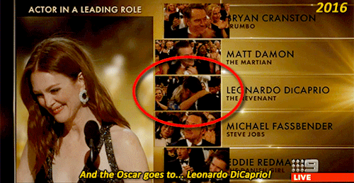 papertownsy:  May I present to you Oscar winner… Leonardo DiCaprio 