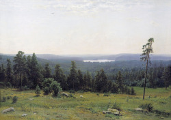 ivan-shishkin: The Forest Horizons, 1884,