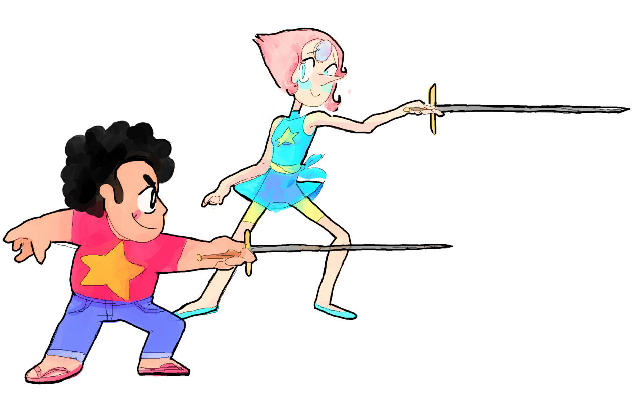 melancho-lea:  fencing practice