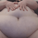 hazeleyesbbw:3 minutes of fat chat and playing with my big belly, just posted🥵OF