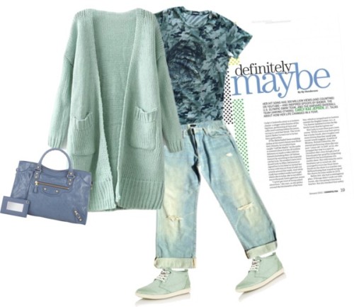 I still love mint by musicfriend1 featuring a mint green outfit ❤ liked on PolyvoreGreen top, $38 / 