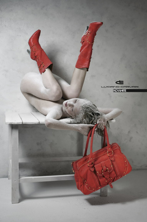 &ldquo;No White&rdquo; ad campaign for Luciano Carvari by Kinograf, 2009