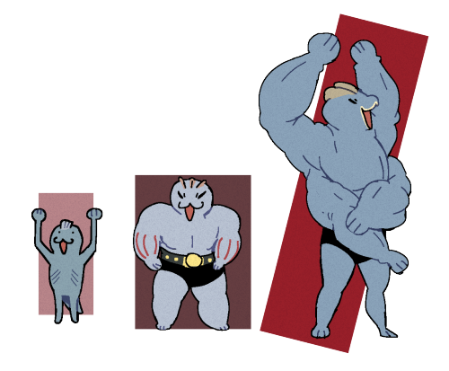 Poorly Drawn Machop Line.
