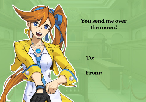 eggtempest:happy valentines day from the whole ace attorney gang <3