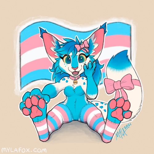 it&rsquo;s.. she&hellip;!! ~ A gift for the super cute KaazKitty on Twitter! Pride month coming up 