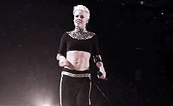 beharie:get to know me meme - [5/10] celebrity crushes → p!nk“I sing my life. It’s like I’m having g