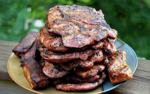 chronic-mastication: St. Louis Pork Steaks