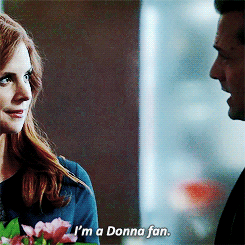 worfsjadzia-blog:  I’m a Harvey fan. I’m a Donna fan. 