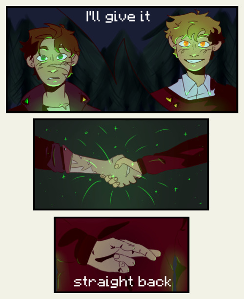 encrypted-cryptid: getting in early with the last life art :] grian scamming scar out of a life was 