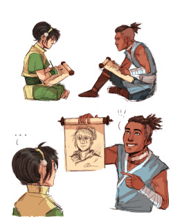 gottachasepigeons:  art buddies are sO IMPORTANT